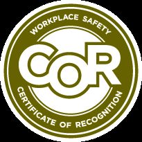 COR &ndash; Certificate of Recognition